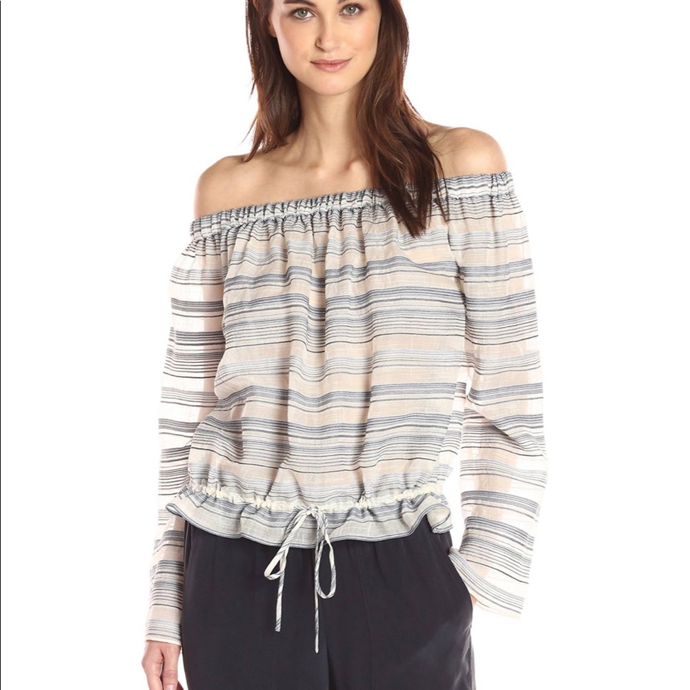 Theory off the shoulder top